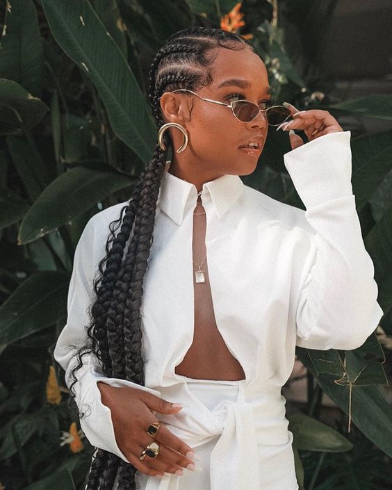 Protective Style #1: Cornrows